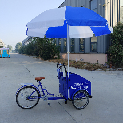 3 Wheel Street Mobile Fast Food Vending Bike Cart με εξατομικευμένο εξοπλισμό μαγειρικής