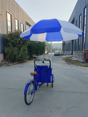 3 Wheel Street Mobile Fast Food Vending Bike Cart με εξατομικευμένο εξοπλισμό μαγειρικής