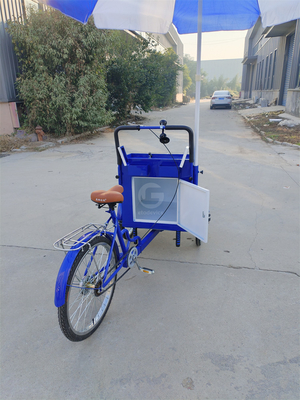 3 Wheel Street Mobile Fast Food Vending Bike Cart με εξατομικευμένο εξοπλισμό μαγειρικής