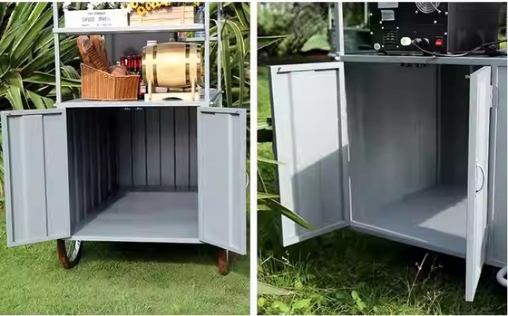 140*70*230cm Οικογενειακό φορτηγό ποδήλατο μακράς ουράς για εξωτερική επιχείρηση τροφίμων δρόμου ή μεταπώληση