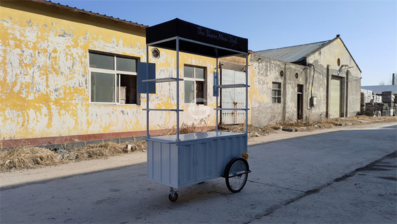 110v/220v τάση εξωτερικό φαστφουντ κιόσκι παγωτό ποδήλατο για εξωτερικές πωλήσεις σνακ