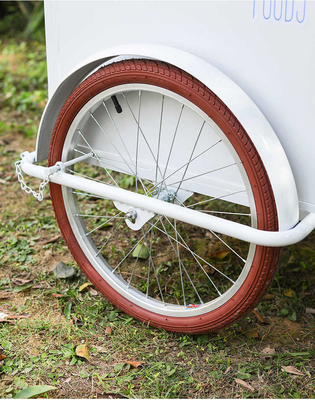 Παγωτό push Cart Cargo Τρικυκλικό για την κινητή επιχείρηση τροφίμων