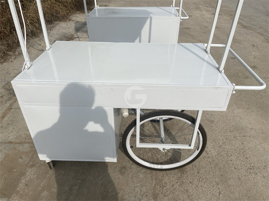 3 τροχούς Cargo Bike Street Food Delivery Bike Crepe Trailer High Standard Παγωτό Καφέ Σπρώξτε Καροτσάκι