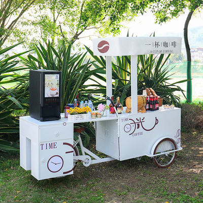 220V/380V Bike Crepe Trailer για το σύγχρονο τοπίο της πόλης Εύκολο στη λειτουργία
