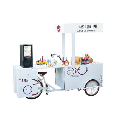 220V/380V Bike Crepe Trailer για το σύγχρονο τοπίο της πόλης Εύκολο στη λειτουργία