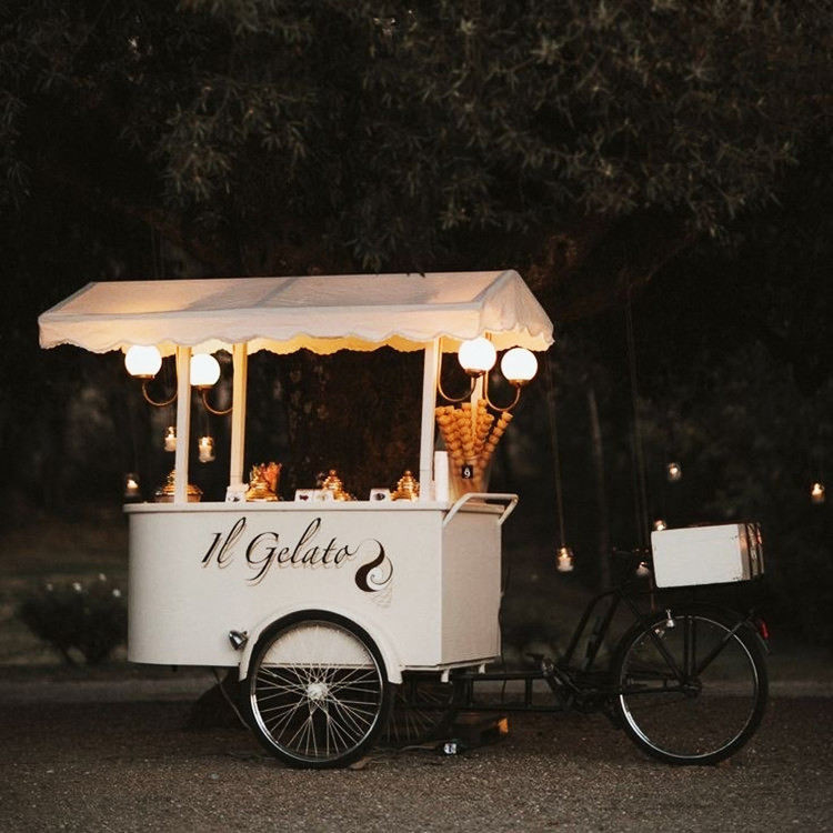 Θάλασσας Μεταφορά Μέγεθος Προσαρμογή για Street Vending Καροτσάκια Τροφίμων Καροτσάκια Καφέ ποδήλατο