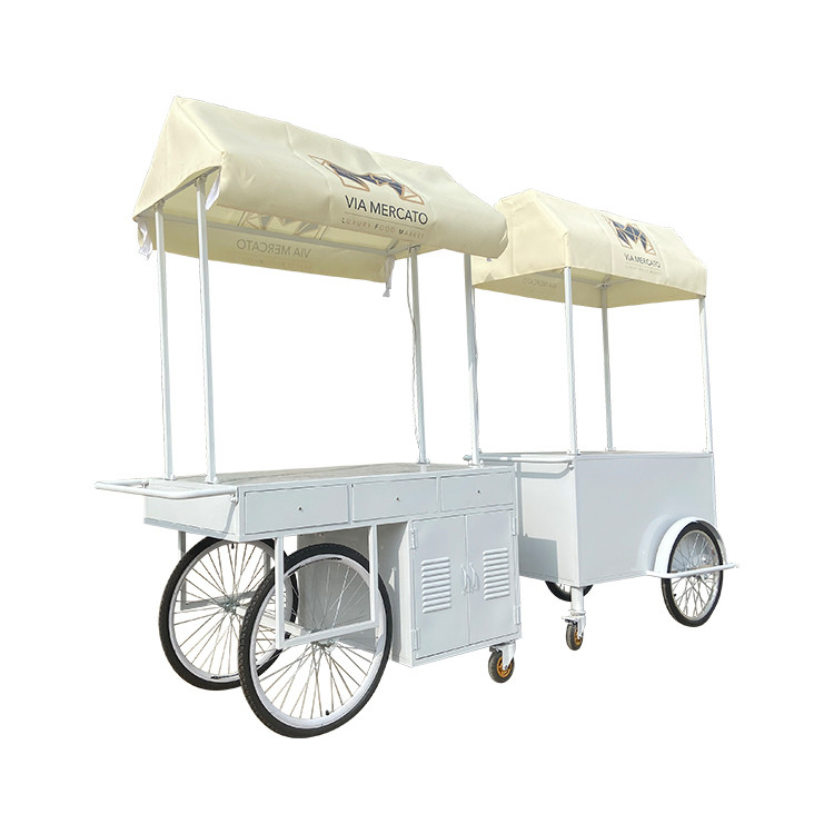 Κινητό Hot Dog Street Food Cart Παγωτό Φθηνό τροφικό τροχόσπιτο Αυστραλιανό πρότυπο προς πώληση